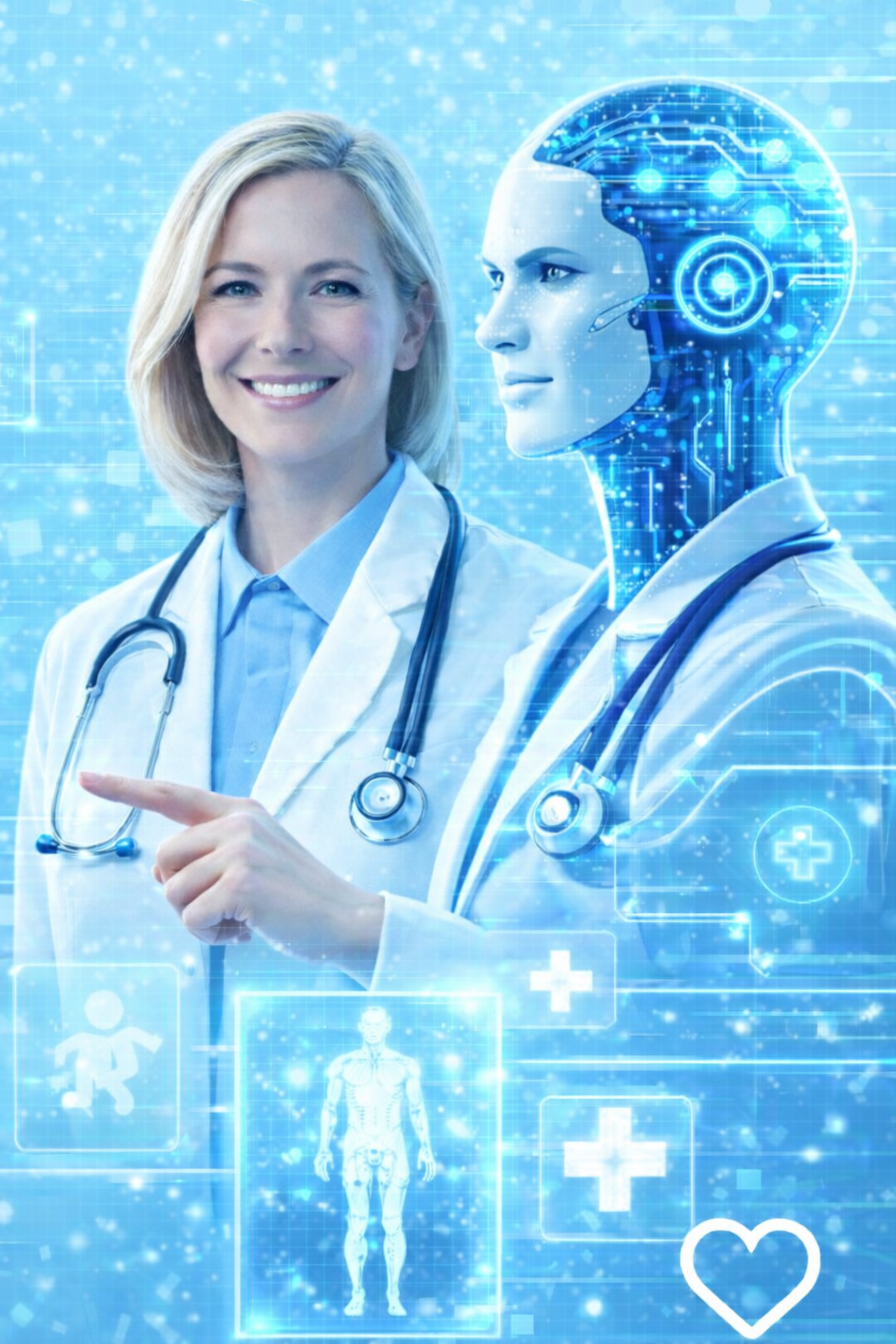  Real Medical Doctor along with AI Agent 